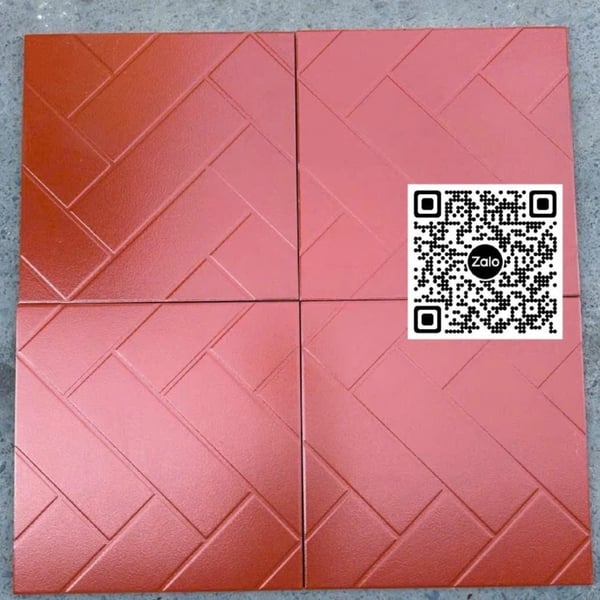 Cotto Takao Ốp Lát Giá Rẻ tráng men đỏ chéo