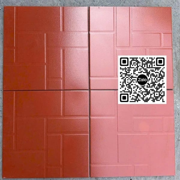Cotto Takao Ốp Lát Giá Rẻ tráng men đỏ vuông