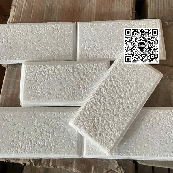 Đá Tự Nhiên 10x20 Ốp Lát Giá Rẻ giả cổ trắng