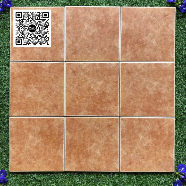 Gạch Bông 20x20 Ốp Lát Trang Trí Giá Rẻ màu cam