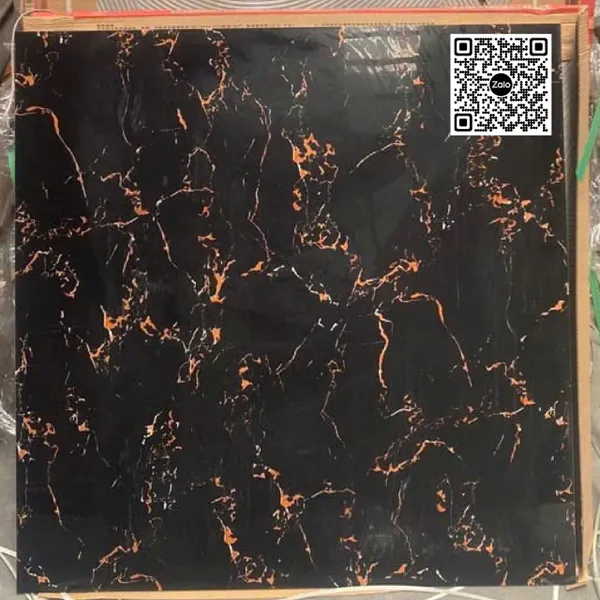 Gạch Đá 100x100 Ốp Lát Trung Quốc đen vân cam