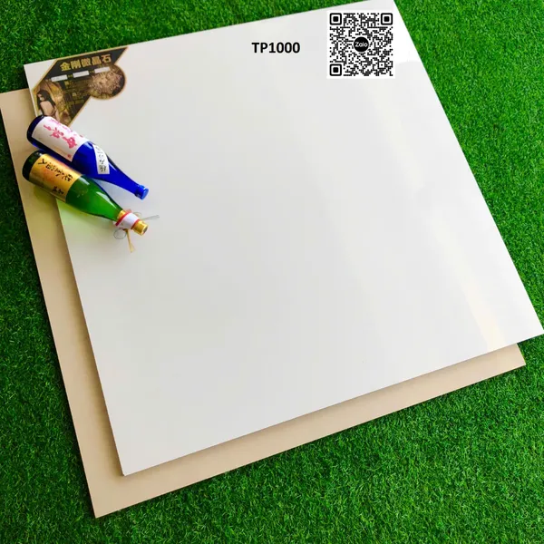Gạch Đá 100x100 Ốp Lát Trung Quốc trắng trơn TP1000