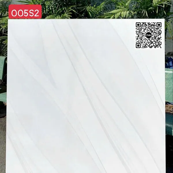 Gạch Đá 100x100 Ốp Lát Giá Rẻ trắng vân khói 005S2