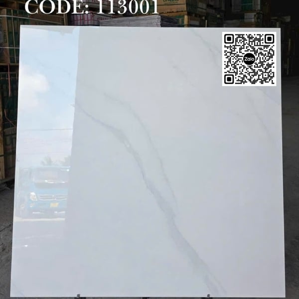 Gạch Đá 100x100 Ốp Lát Giá Rẻ trắng vân khói 113001