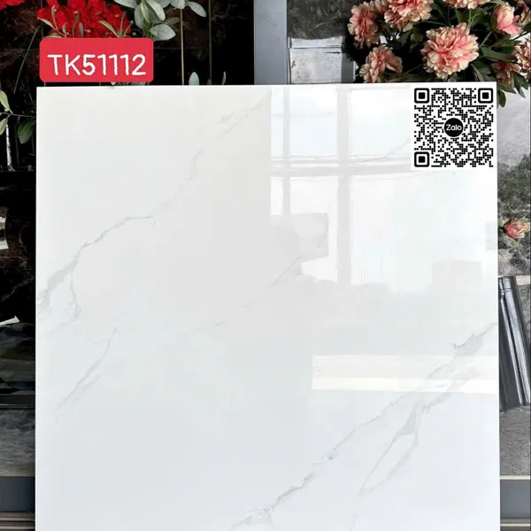 Gạch Đá 100x100 Ốp Lát Giá Rẻ trắng vân khói TK51112