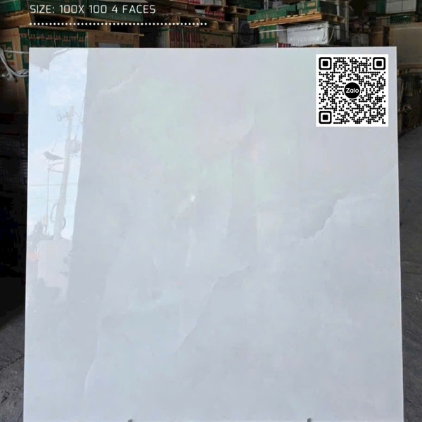 Gạch Đá 100x100 Ốp Lát Giá Rẻ trắng vân mây UN10.008F