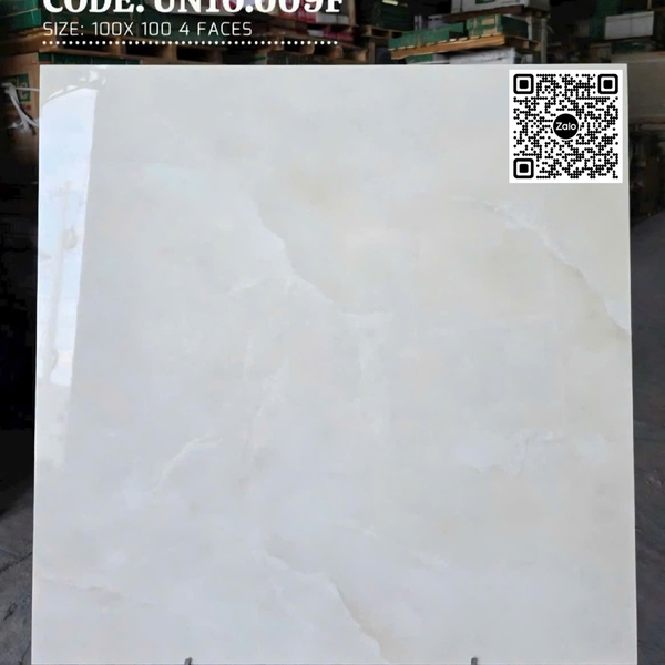 Gạch Đá 100x100 Ốp Lát Giá Rẻ trắng vân mây UN10.009F
