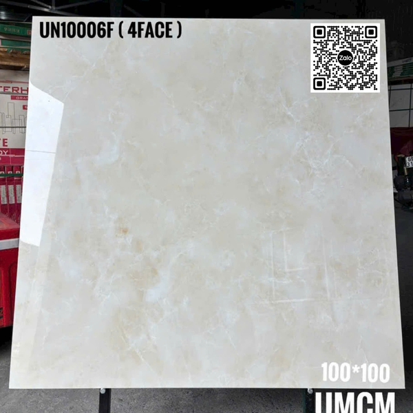 Gạch Đá 100x100 Ốp Lát Giá Rẻ vàng vân mây UN10006F