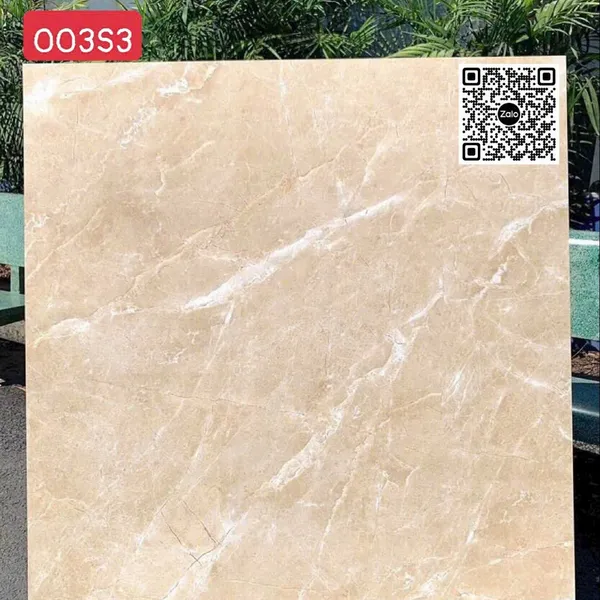 Gạch Đá 100x100 Ốp Lát Giá Rẻ vàng vân trắng 003S3
