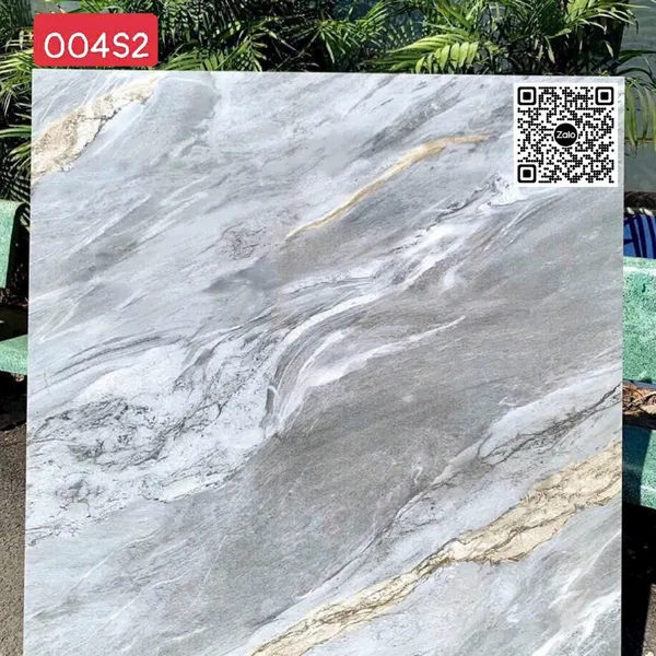 Gạch Đá 100x100 Ốp Lát Giá Rẻ xám vân đá 004S2