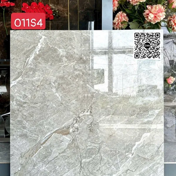 Gạch Đá 100x100 Ốp Lát Giá Rẻ xám vân đá 011S4