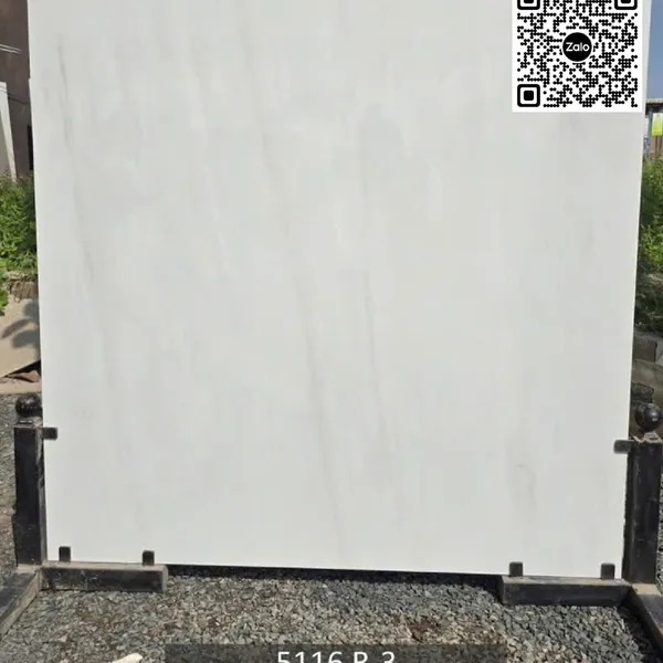 Gạch Đá 120x120 Ốp Lát Ấn Độ trắng vân 5116