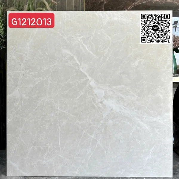 Gạch Đá 120x120 Ốp Lát Ấn Độ xám vân trắng G1212013