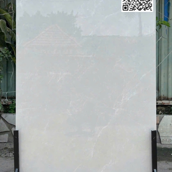 Gạch Đá 120x180 Ốp Lát Ấn Độ xám vân trắng 4112