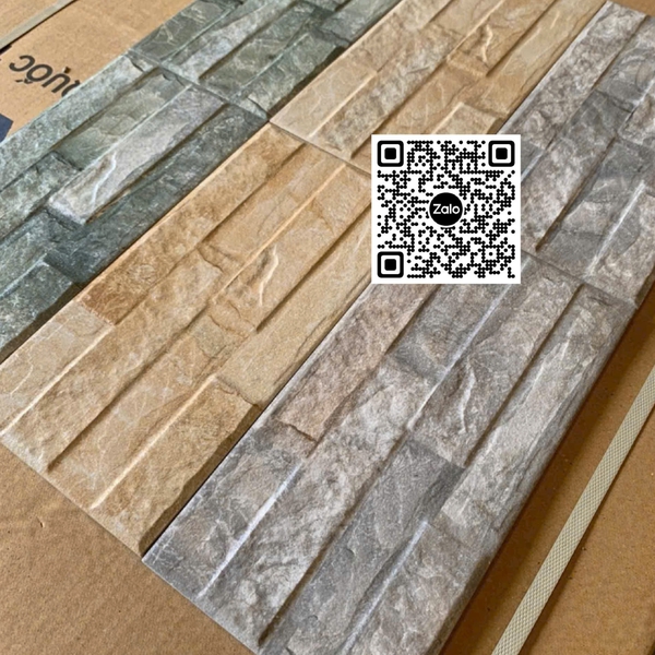 Gạch Đá Mờ 15x30 Ốp Lát Trang Trí giả đá