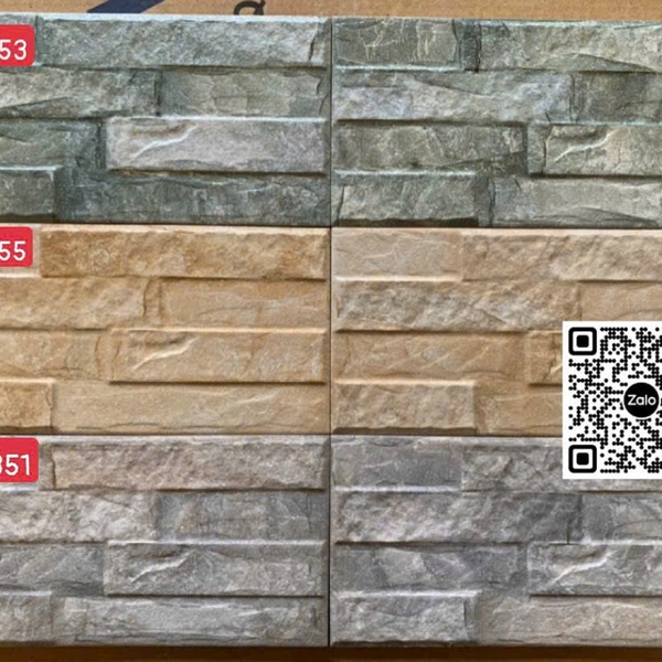 Gạch Đá Mờ 15x30 Ốp Lát Trang Trí giả đá