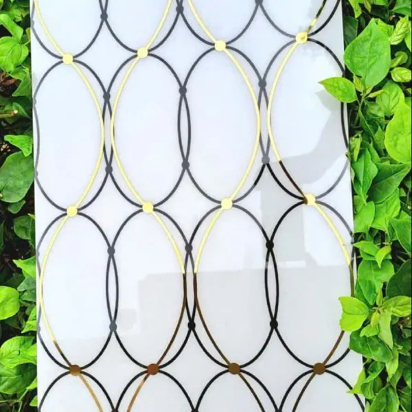 Gạch Khắc Kim 30x60 Cao Cấp nhũ vàng trắng đen 36620K