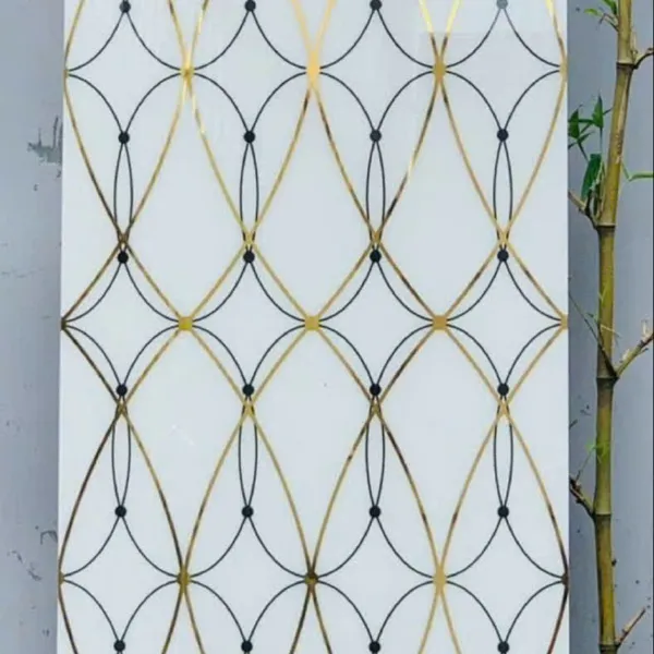 Gạch Khắc Kim 30x60 Cao Cấp nhũ vàng trắng đen PH06