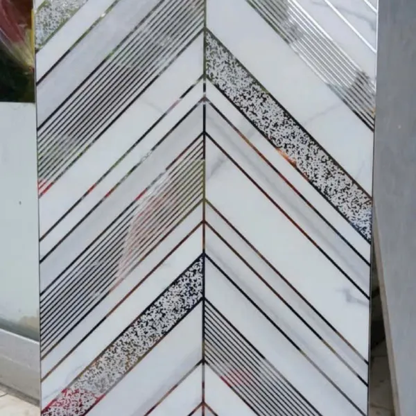 Gạch Khắc Kim 30x60 Cao Cấp nhũ bạc trắng xám 36622K