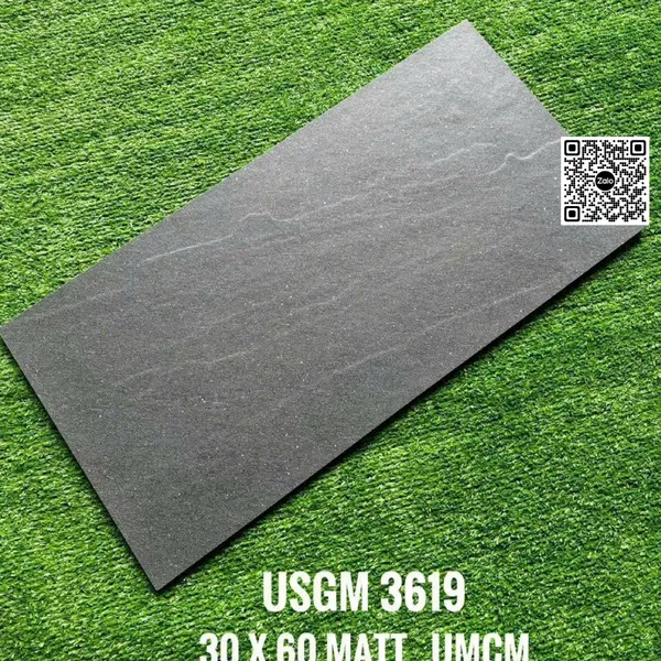 Gạch Đá Mờ 30x60 Ốp Lát Giá Rẻ màu xám USGM3619