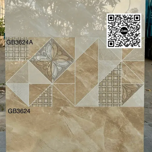 Gạch Đá 30x60 Ốp Lát Giá Rẻ nâu vân đá GB3623
