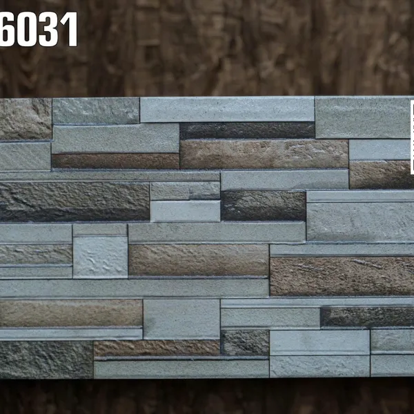 Gạch Đá 30x60 Ốp Dán Trang Trí đá ghép HAP - 36031