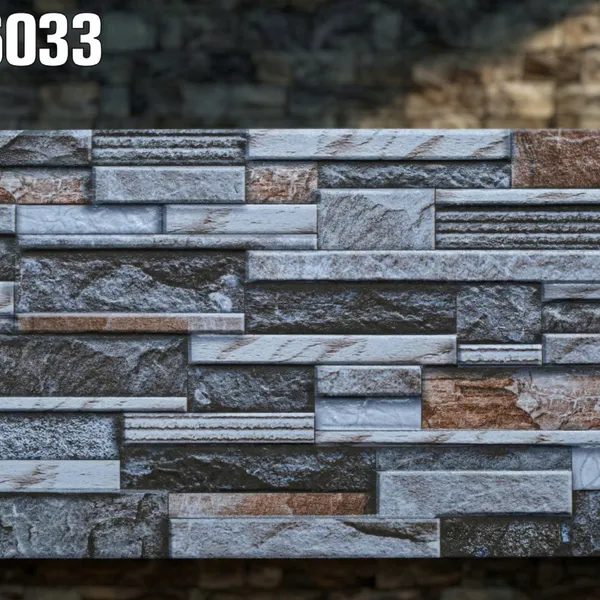 Gạch Đá 30x60 Ốp Dán Trang Trí đá ghép HAP - 36033