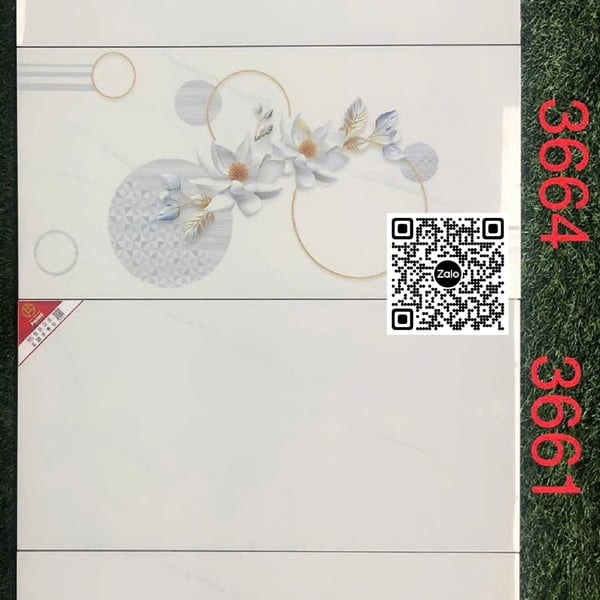 Gạch Đá 30x60 Ốp Lát Giá Rẻ trắng vân khói 3661 - 3664