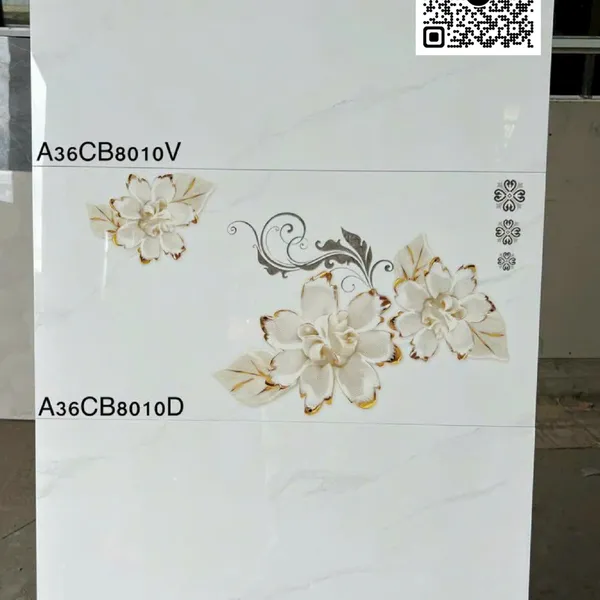 Gạch Đá 30x60 Ốp Lát Giá Rẻ trắng vân khói A36CB8010