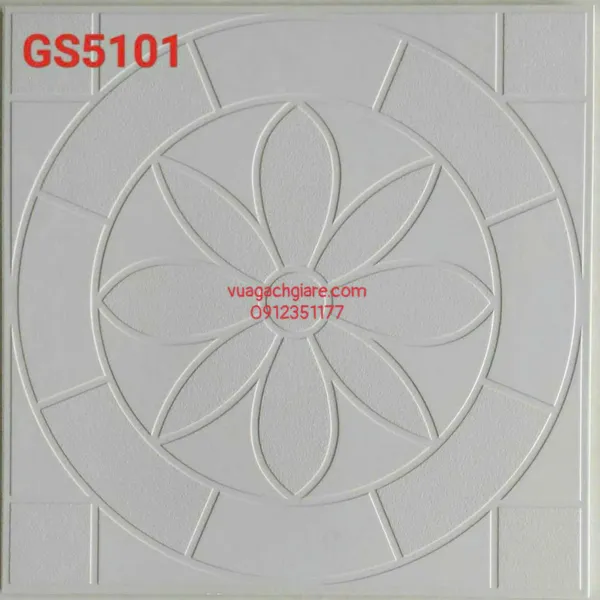 Gạch Đá Mờ 40x40 Lát Nền Sân Giá Rẻ bông hoa GS5101 - GS5107 - GS5109
