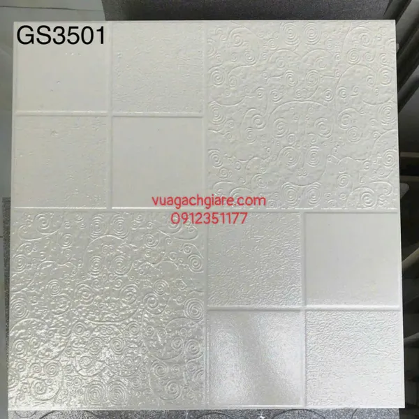 Gạch Đá Mờ 40x40 Lát Nền Sân Giá Rẻ hình vuông GS3501 - GS3507 - GS3509