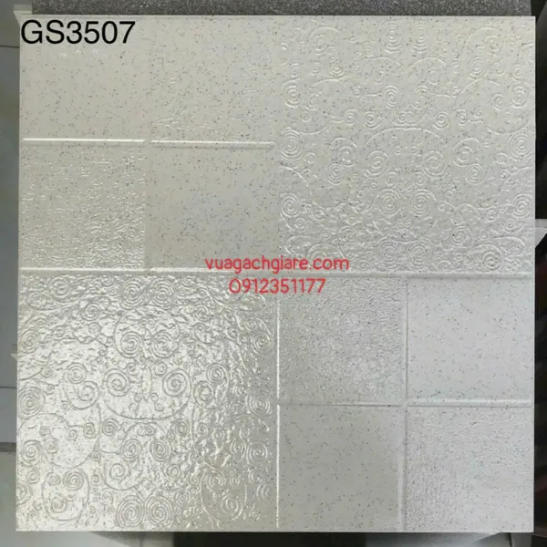 Gạch Đá Mờ 40x40 Lát Nền Sân Giá Rẻ hình vuông GS3501 - GS3507 - GS3509