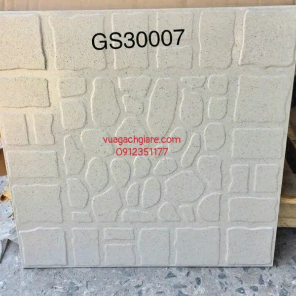 Gạch Đá Mờ 40x40 Lát Nền Sân Giá Rẻ đá sỏi GS3001 - GS3007 - GS3009
