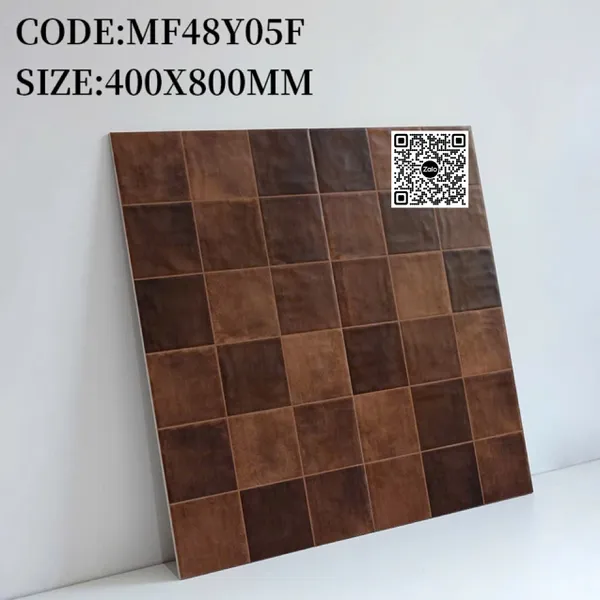 Gạch Đá 40x80 Ốp Lát Trang Trí màu nâu MF48Y05F