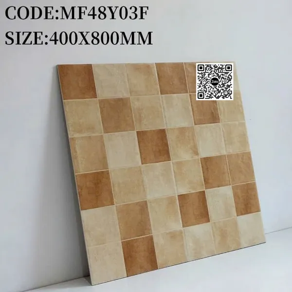 Gạch Đá 40x80 Ốp Lát Trang Trí màu vàng MF48Y03