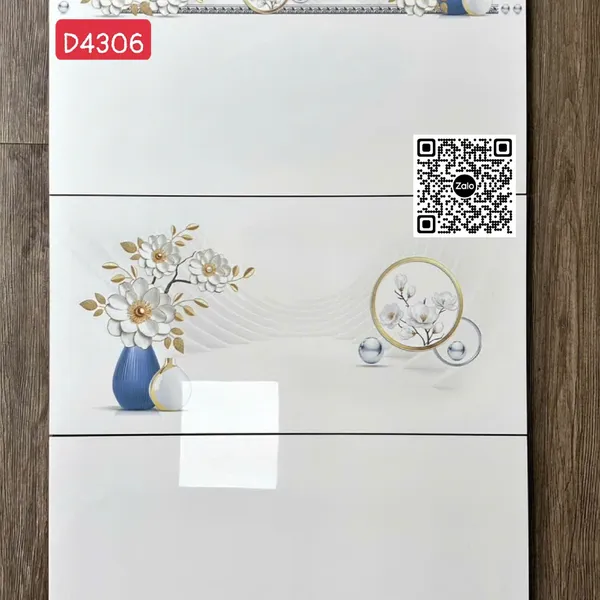 Gạch Đá 40x80 Ốp Tường Giá Rẻ trắng trơn D4306