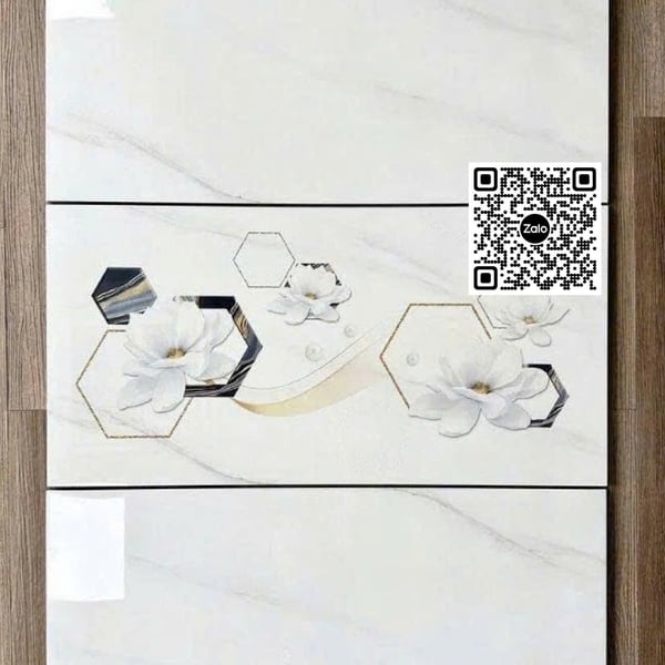 Gạch Đá 40x80 Ốp Tường Giá Rẻ trắng vân khói RPD4080001S2