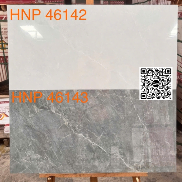 Gạch Đá 40x80 Ốp Tường Giá Rẻ xám vân trắng HNP46142 - HNP46143