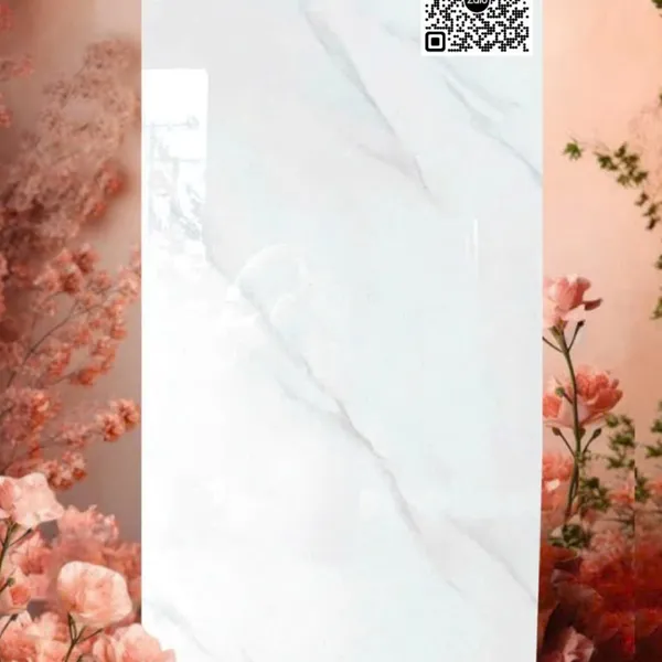 Gạch Đá 40x80 Ốp Lát Trung Quốc trắng vân khói 48019