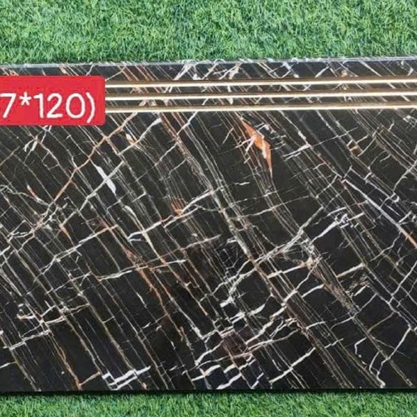 Gạch Đá 47x120 Ốp Lát Bậc Cầu Thang Giá Rẻ đen vân đá LT47207D