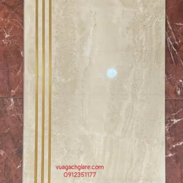 Gạch Đá 47x120 Ốp Lát Bậc Cầu Thang Giá Rẻ kem vàng MT375JG