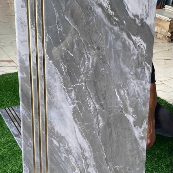 Gạch Đá 47x120 Ốp Lát Bậc Cầu Thang Giá Rẻ xám vân đá YZK803JS