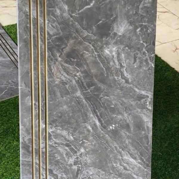 Gạch Đá 47x120 Ốp Lát Bậc Cầu Thang Giá Rẻ xám vân đá YZK888J