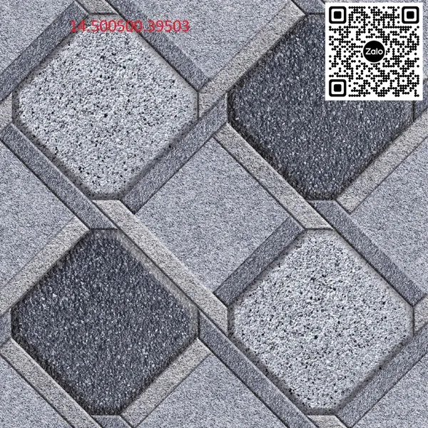 Gạch Đá 50x50 Ốp Lát Sân Vườn Giá Rẻ màu xám 39503