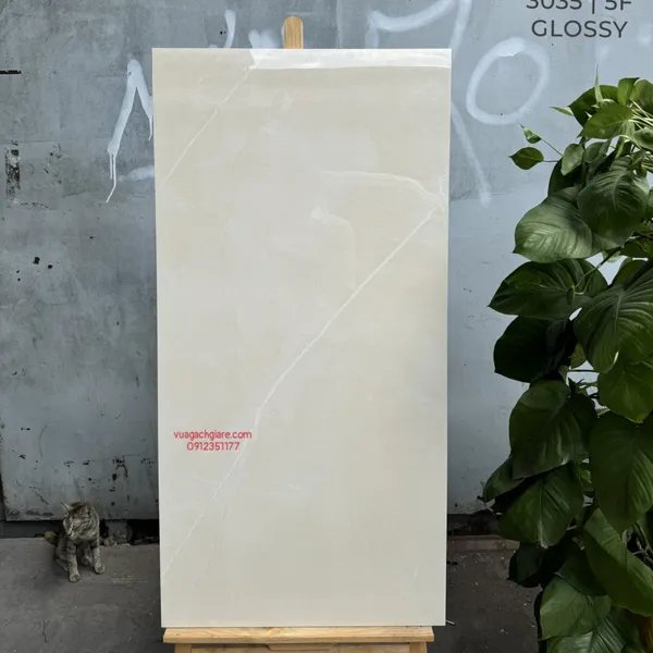 Gạch Đá 60x120 Ốp Lát Ấn Độ vân trắng 3035