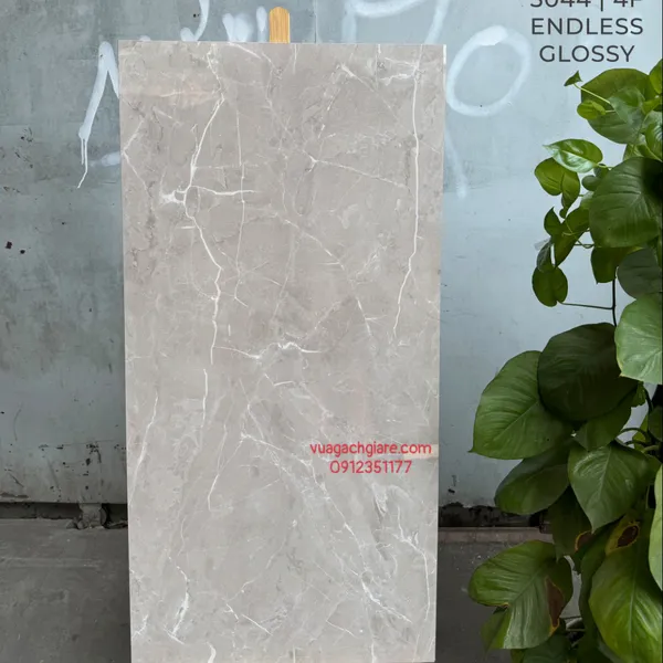 Gạch Đá 60x120 Ốp Lát Ấn Độ xám vân trắng 3044