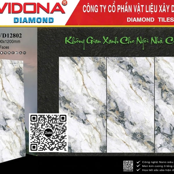 Gạch Đá 60x120 Ốp Lát Giá Rẻ vân đá VD12802