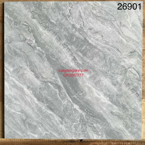 Gạch Đá 60x60 Ốp Lát Giá Rẻ xám vân đá 26901