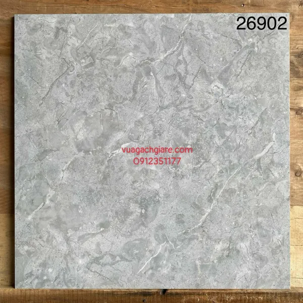 Gạch Đá 60x60 Ốp Lát Giá Rẻ xám vân đá 26902