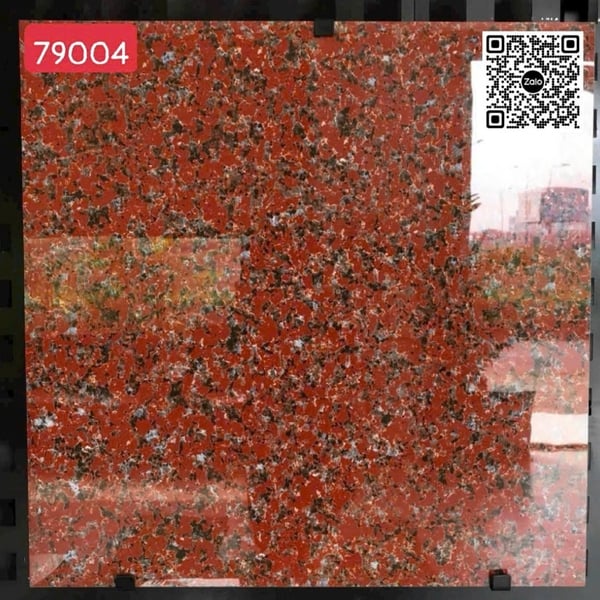 Gạch Đá 60x60 Ốp Lát Giá Rẻ đỏ giả đá hoa cương 79004